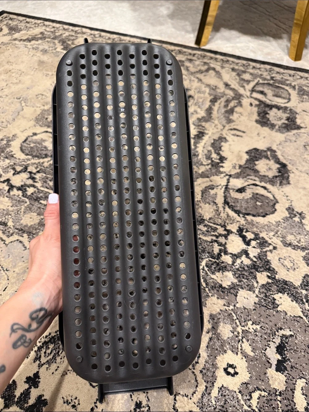 IKEA Black Plastic Drain/Broccoli Steamer Basket